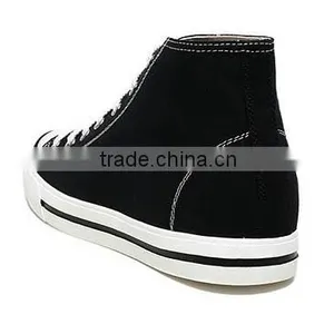 High Quality Man High Cut Canvas Running Sport Elevator Shoes thumbnail-3
