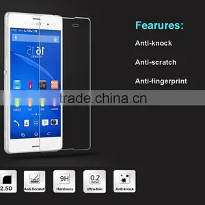 Consumer Electronic Mobile Phone Screen Protector Tempered Touch Glass For Sony Z4 thumbnail-2