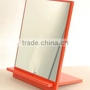 Very Cheap Furniture Finish MDF With High Gloss PU Paint Standing Make Up Mirror Desk thumbnail-2