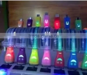 Smile Face Led Light Retractable Usb Data Line , Led Light Usb Charging Data Line, Usb Data Charger Cable thumbnail-6