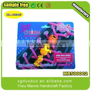 Cute Mini Pvc Rubber Shoelace Charms for Sneaker thumbnail-1