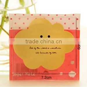 Various Shape Lovely NotePad With Cover Sticker Bookmark Memo Index Sticky Notes thumbnail-5