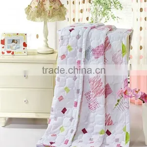 2015 Custom Printed New Designs 100% Plain Indian Silk Bed Sheets Quilted Bedspreads for Middle East thumbnail-1
