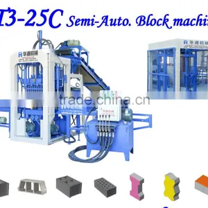China Famous Factory Who Make the Small Scale Industries Machine for QT3-25 Concrete Block Making Machine thumbnail-1