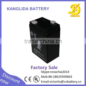 High Performance 6v4ah Sealed Vrla Battery Power Accumulator thumbnail-2