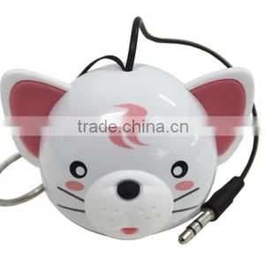 Wholesale USB Portable Cartoon Mini Speaker thumbnail-1