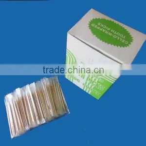 1000pcs Dia 2.2mm Wooden Cello Wrapped Toothpicks thumbnail-3