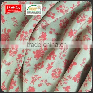 China Manufacturer Wholesale 60*60 90*88 95gsm Reactive Floral Printing Spun Rayon Fabric thumbnail-5