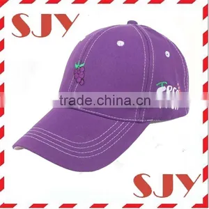 Custom Embroidery 6 Panel Cotton Baseball Cap Hat thumbnail-2