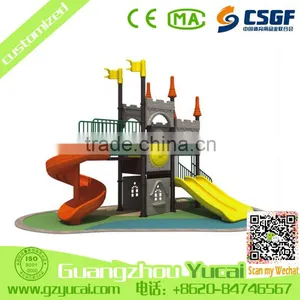 Cheap Price Children Outdoor Playground Plastic Slides Equipment thumbnail-1