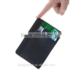 Multifunction Leather Card Bag With Money Compartment Card Holder thumbnail-2