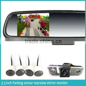 Ak2-035lap Car Rearview Mirror Monitor Germid With Compass&Temp,bluetooth,radar Ddetector,automatically Reverse Diaplay thumbnail-1