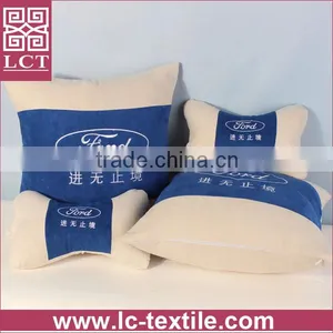 Supply 2015 New Arrival Two Tone Color Design Super Soft Suede Car Cushion With Branding Embroidery for Promotion(LCTP0079) thumbnail-1