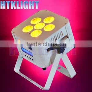 6*15w 5in1 Rgbwa Wireless Battery Operated Color Changing Led Lights thumbnail-1