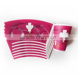 Hangzhou LvYang/GoBest PE Coated Paper Cup Blank/ Paper Cup Fan thumbnail-2