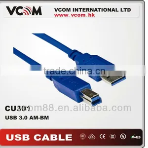 Nickel-plated AM/BM 3.0V USB Cable thumbnail-1