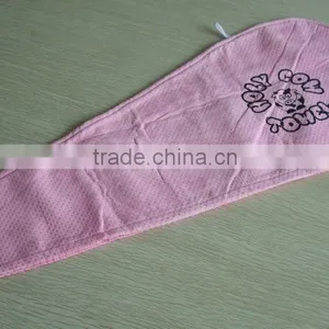 PVA Cool Sports Towel With Car Design Plastic Tube thumbnail-5