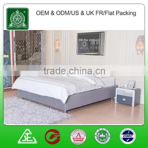 L9330 Hot Selling No Headboard All Colors KD Packing Simple Hotel Bedstead/slatted Bed Box thumbnail-5