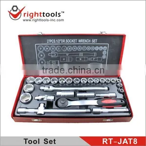 27PCS 1/2" SOCKET WRENCH SET thumbnail-1