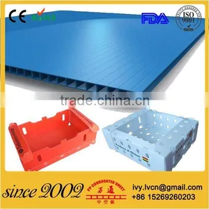Factory Price Reusable Waterproof Strong Foldable PP Vegetable Packaging Box thumbnail-1