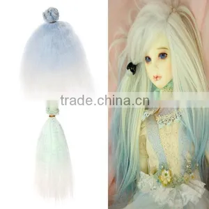 Two Color Hair Weave Extension Bundle for DIY Doll Wig thumbnail-1