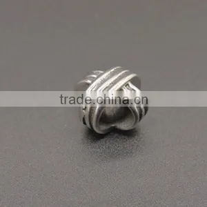 Best Quality Latest DIY Stainless Steel Metal Bead Craft With Silver Vintage Charm for Jewelry Making thumbnail-2