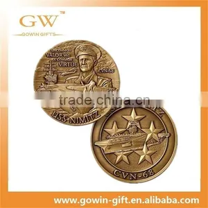 Custom Metal Souvenir US Navy Coin,custom Metal Stamping Coins thumbnail-1