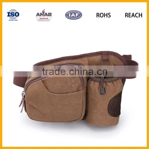 Men Nylon Waist Fanny Pack Watter Bottle Tactical Military Hiking Assault Bag thumbnail-1