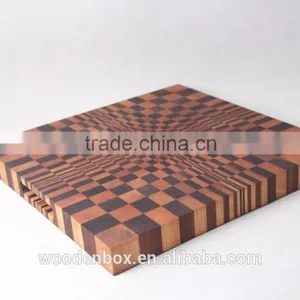 High Qualiy Three Dimensional Wood Cutting Board With Finger Grooves thumbnail-4