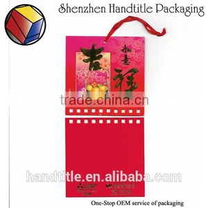 Wholesale Chinese Printed Custom Large Paper Wall Calendar for 2016 New Year Gift Desk Calendars thumbnail-3