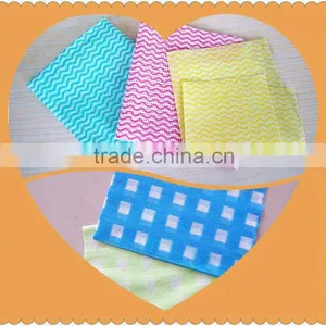 High Quality Disposable Spunlace Nonwoven Cleaning Cloth thumbnail-1