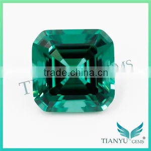 Wholesale Gemstone Jewellery Synthetic #22 Suqare Cut Corner Nano Sital Gems Stone Price thumbnail-1