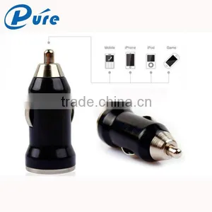 Wholesale Output 5V/1A ABS Shell Material Bullet 1 Port Smart USB Car Charger For Iphone6 and For Samsung thumbnail-5