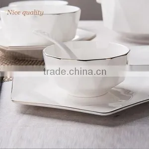 56pcs Bone China Dinner Set/dinnerware Sets/dinner Plate thumbnail-2