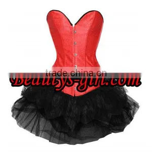 Palace RED Corset Women Bustier Skirt Dress thumbnail-1