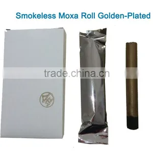 Smokeless Moxa Stick Moxa Roll Golden Moxibustion thumbnail-1