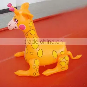 PVC Inflatable Giraffe, Inflatable Animal Giraffe Toy for Kids thumbnail-1