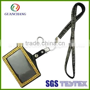 Factory Wholesale Eco-friendly Clear Hard Plastic Card Holder Lanyards thumbnail-3