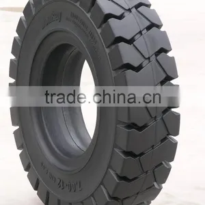 Solid Rubbersemi Truck Tires for Sale 295/75r22.5 295/80/22.5 thumbnail-1