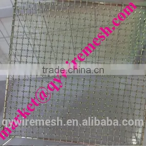 Factory BBQ Mesh Perforated Crimped Wire Mesh for Barbecue With Best Price and Quality thumbnail-1