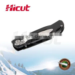 Black Coating Blade Liner Lock Folding Knife, Camping Knife With Clip thumbnail-2