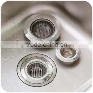 Kitchen Stainless Steel Sink Strainer Net SS Sink Strainer thumbnail-5
