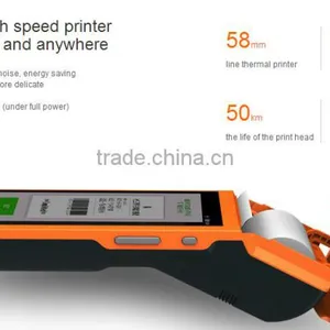 Mobile Android POS Portable Terminal All In One thumbnail-5