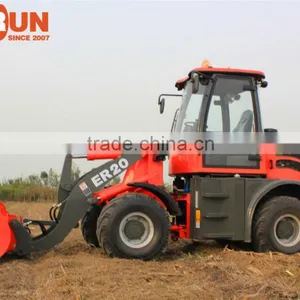 2.0 Ton Mini Farm Front End Loader For Tactors, Small Wheel Loader With CE Approved thumbnail-1