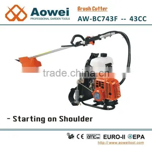 Backpack Brushcutters 43cc With Oleo Mac Starter at CE Euro II Standard thumbnail-1