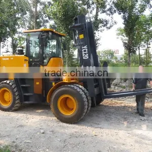 High Quality Iso Certification Hydraulic 12 Ton Diesel Forklift thumbnail-1