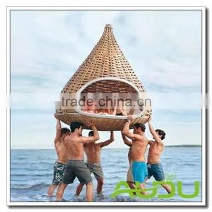 Audu Beach Swing/Unique And Cosy Hanging Lounger Design Ideas For Outdoor Garden Furniture thumbnail-1