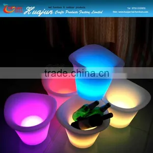 Any Size of Led Ice Bucket Use Night Club& Bar Led Lighting Ice Bucket/led Plastic Rechargeable Ice Bucket thumbnail-2