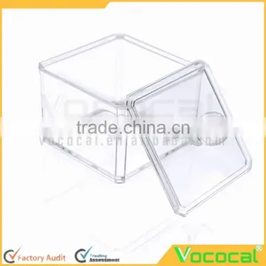 Clear Acrylic Multifunctional Home Office Desk Makeup Jewelry Organizer Storage Box Holder Container With Lid thumbnail-2