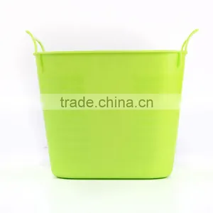 Useful Basket Plastic Bucket With Handle for Home Use thumbnail-4